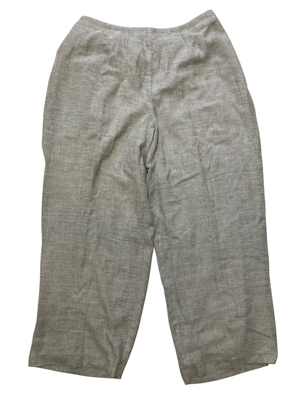 J. Jill Linen Blend Wide Leg High Rise Slacks